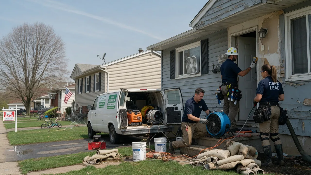 Flood Cleanup in Warsaw, IN near me